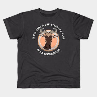 Wildebeest Joke - animal puns Kids T-Shirt